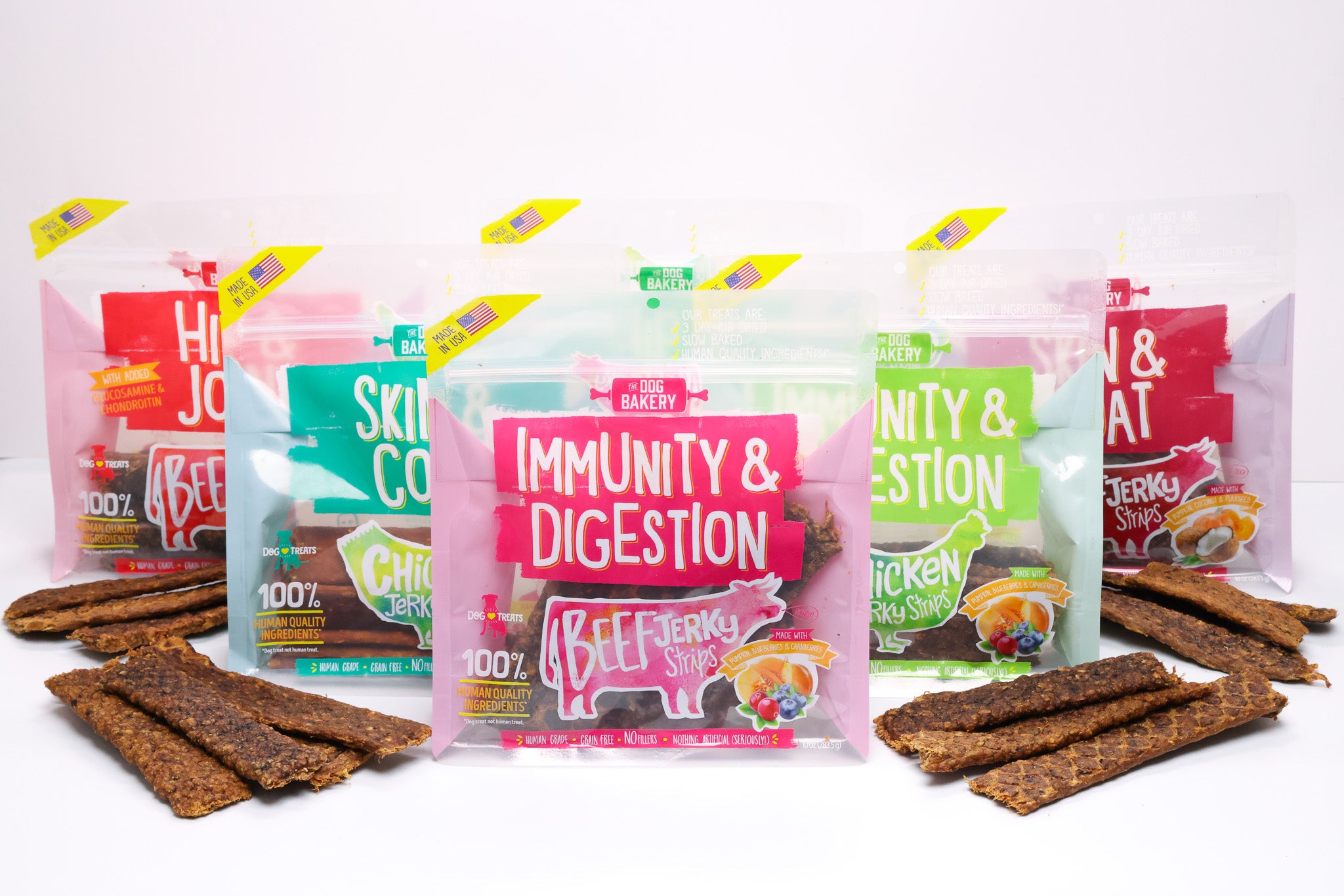 Chicken Hip & Joint Jerky Strips Dog Treats - 10 oz