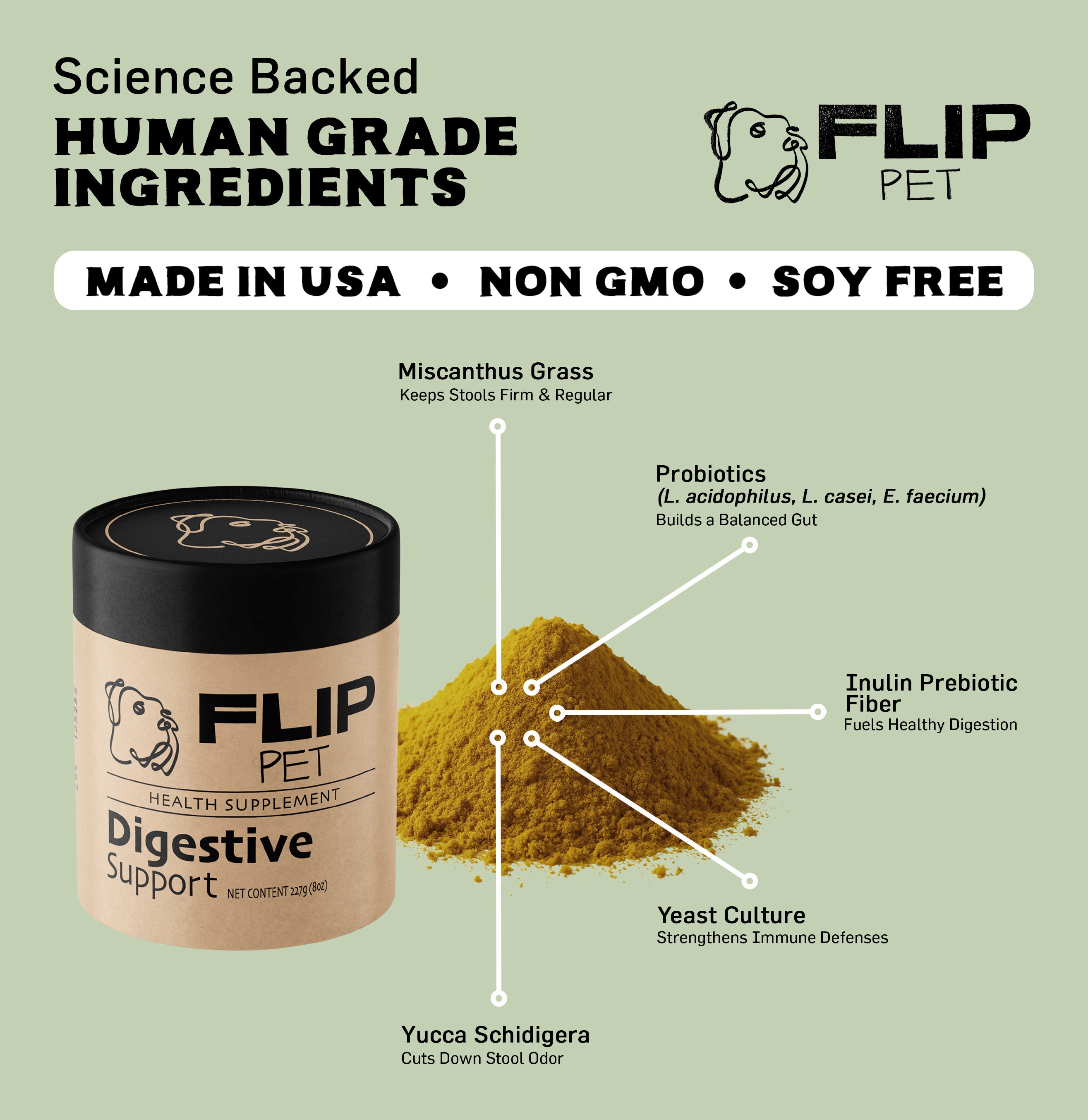 Digestive Support Supplement - Flip Pet