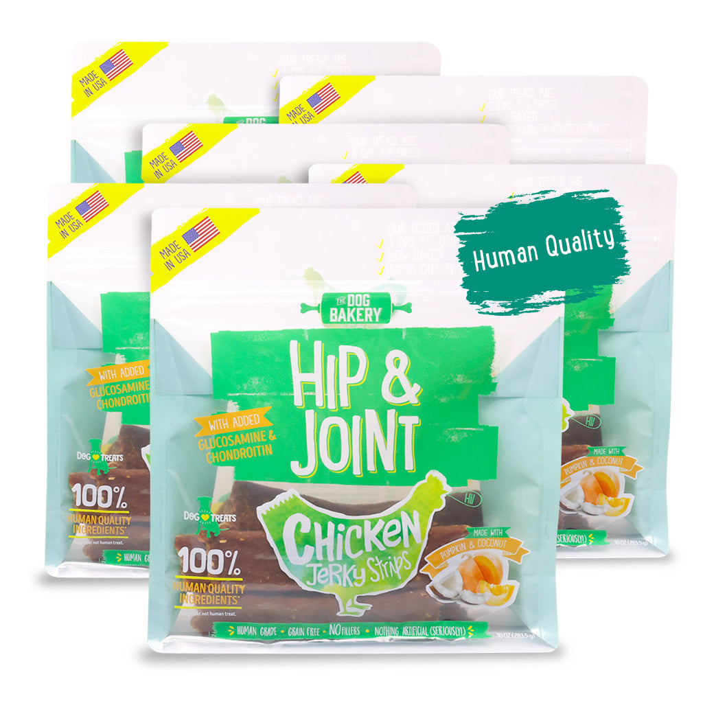 Chicken Hip & Joint Jerky Strips Dog Treats - 10 oz