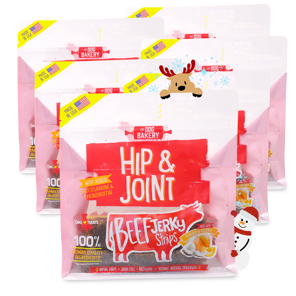 Beef Hip & Joint Jerky Strips Dog Treats - 10 oz