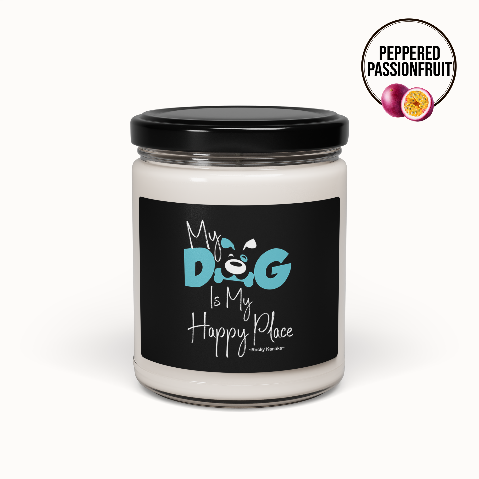 My Dog is My Happy Place Soy Candle