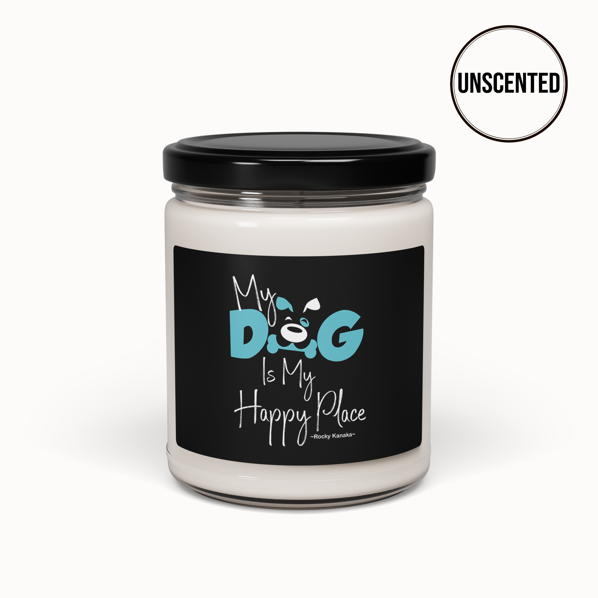 My Dog is My Happy Place Soy Candle