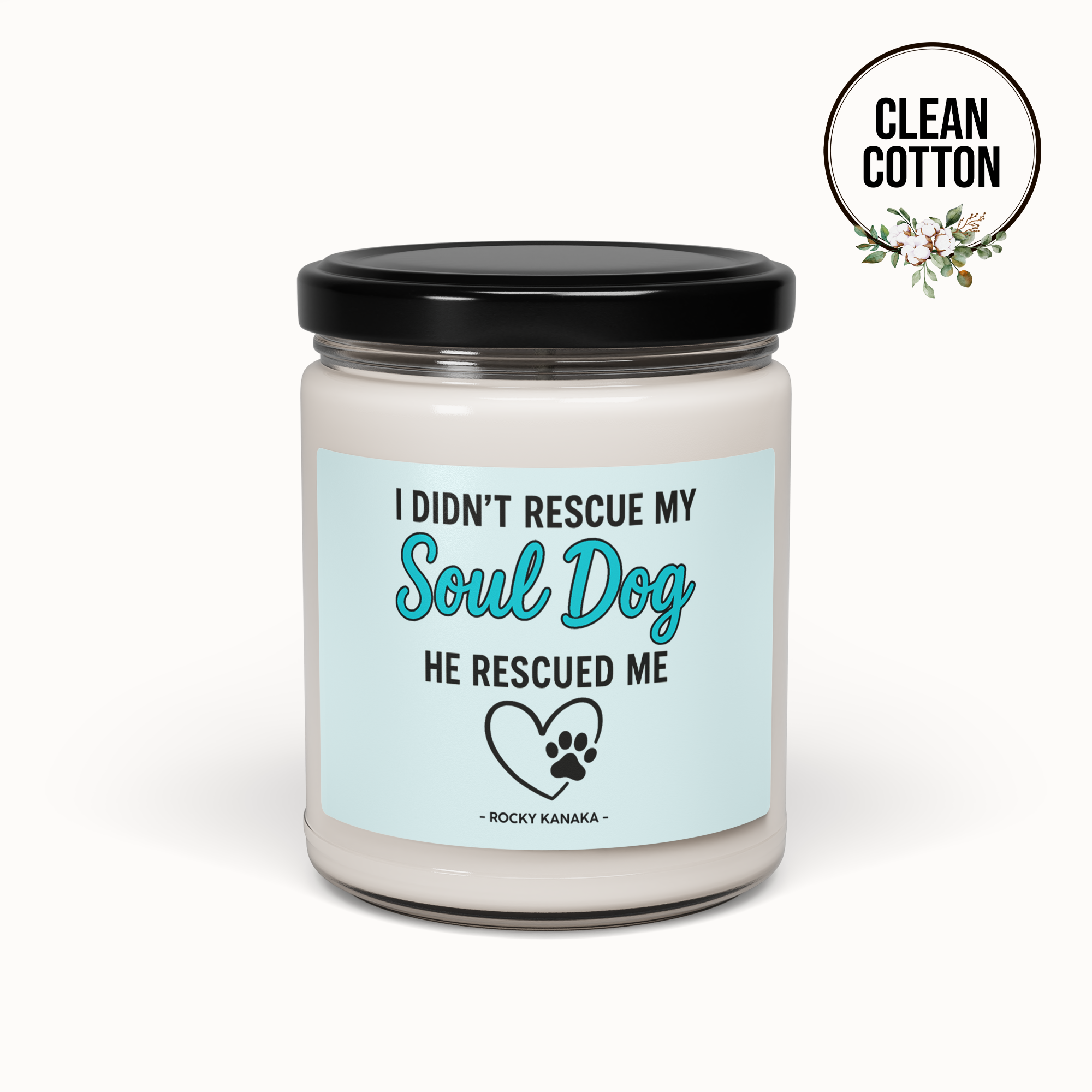 Soul Dog Soy Candle (Male)