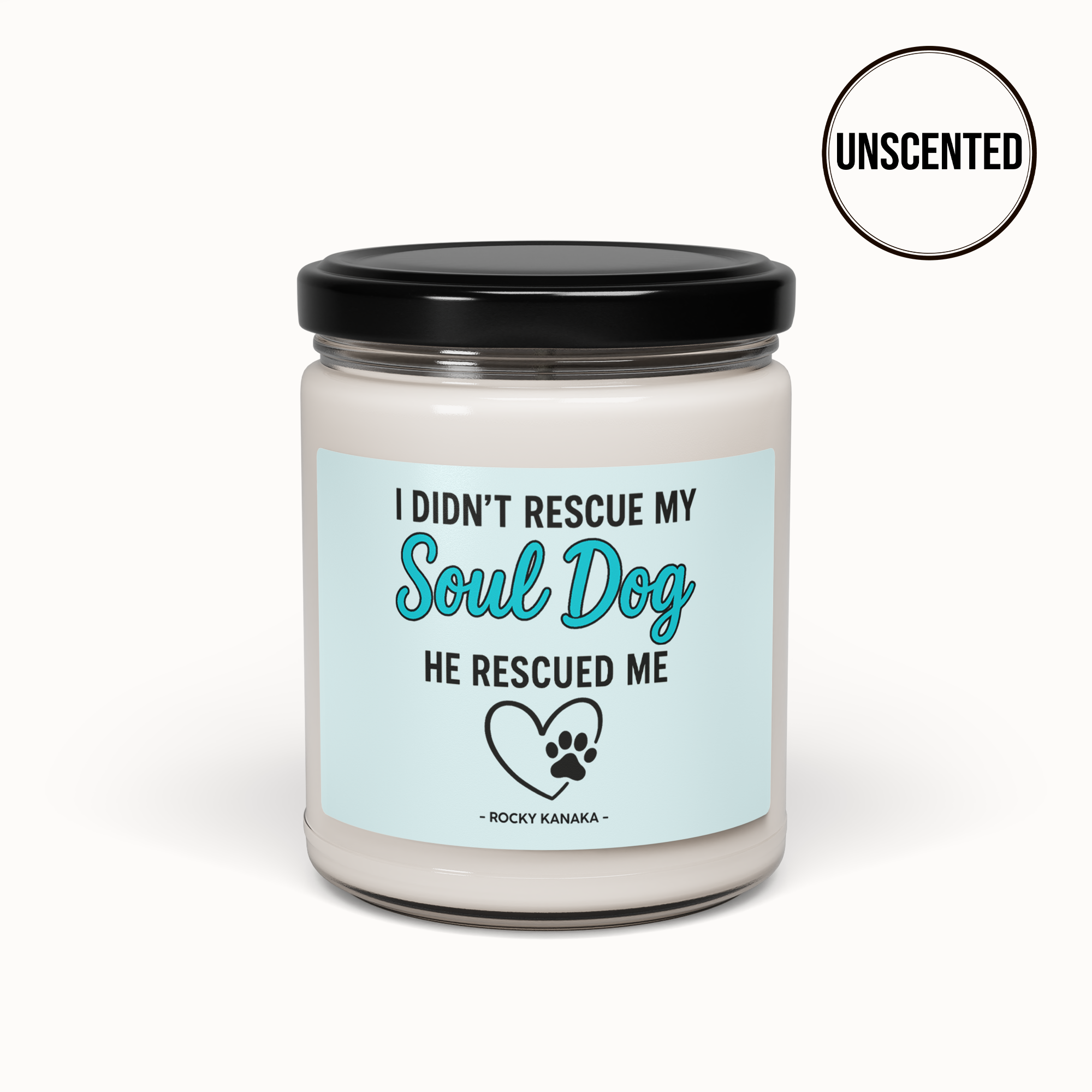 Soul Dog Soy Candle (Male)