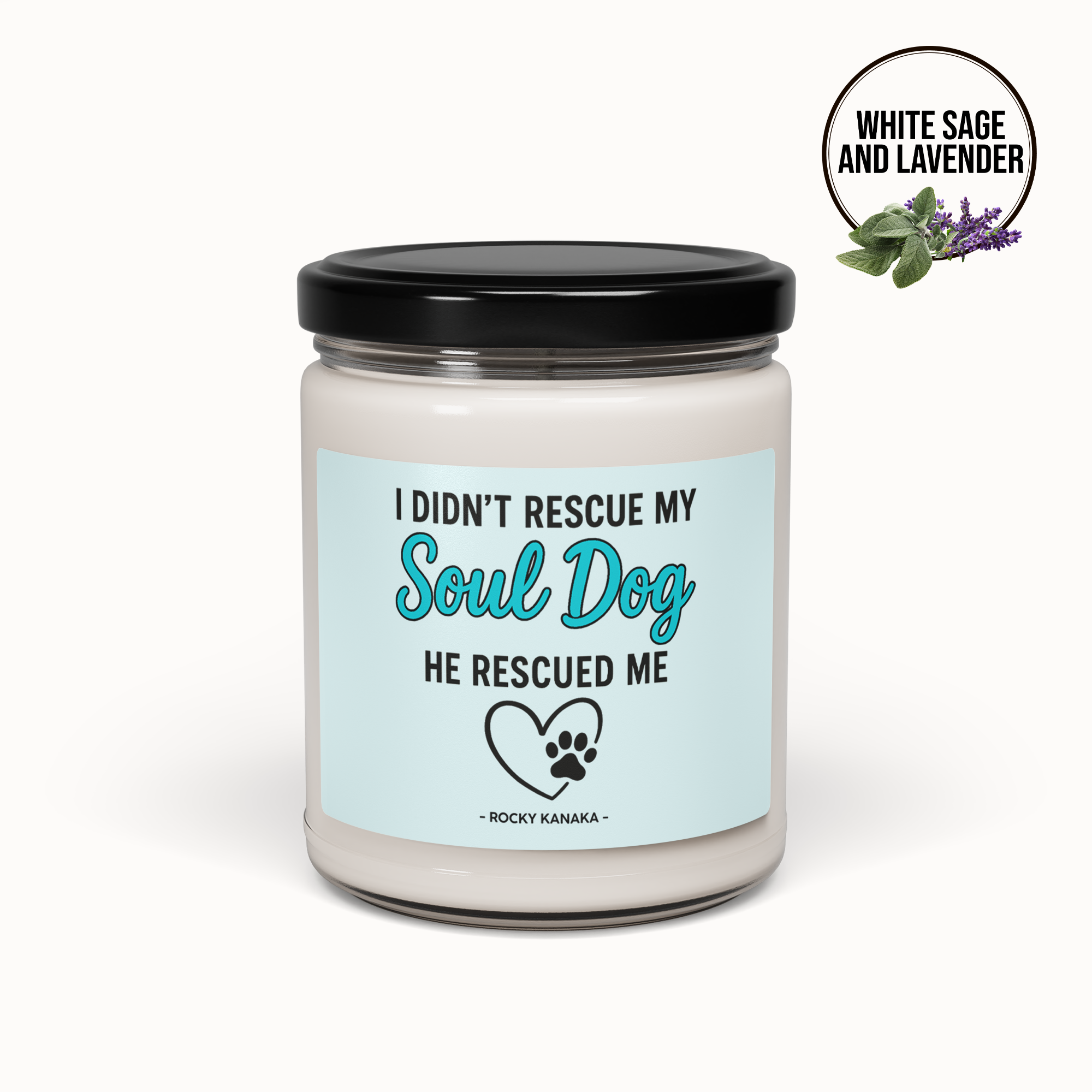 Soul Dog Soy Candle (Male)