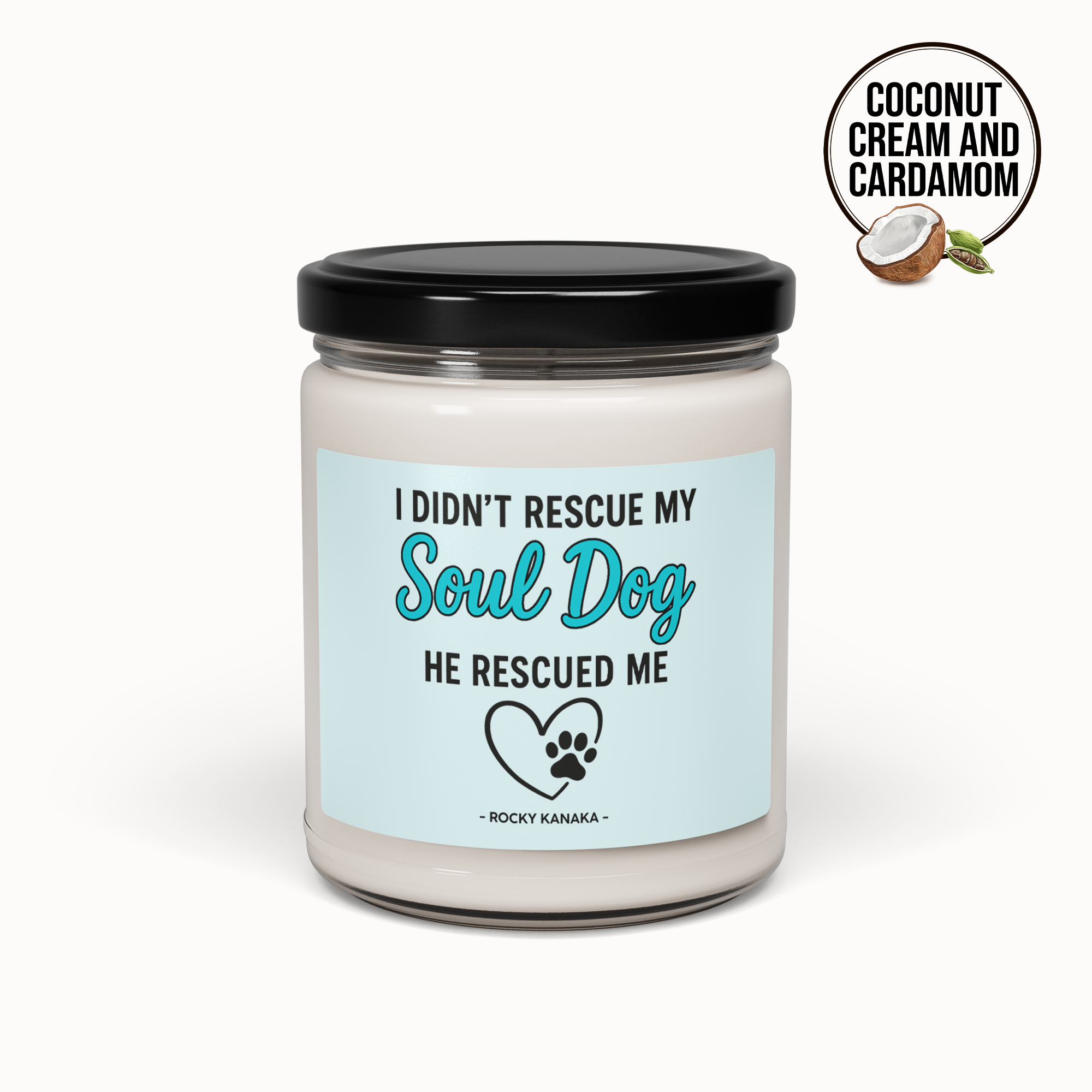 Soul Dog Soy Candle (Male)