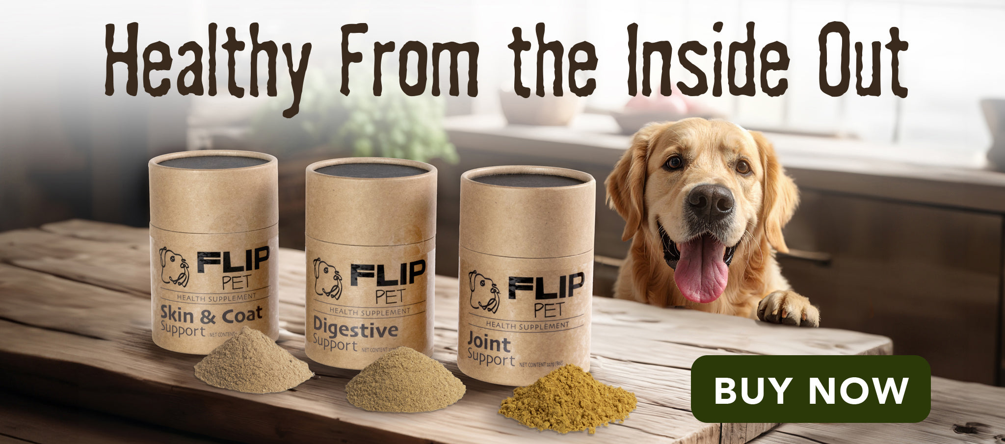 Flip Pet Supplements by Rocky Kanaka