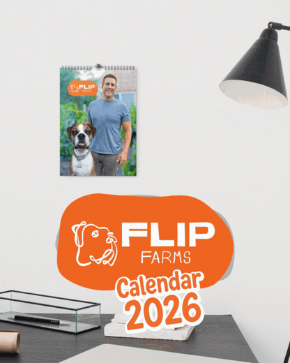 Flip Farms Wall calendar (2026)