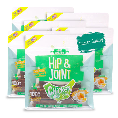 Chicken Hip &amp; Joint Jerky Strips Dog Treats - 10 oz
