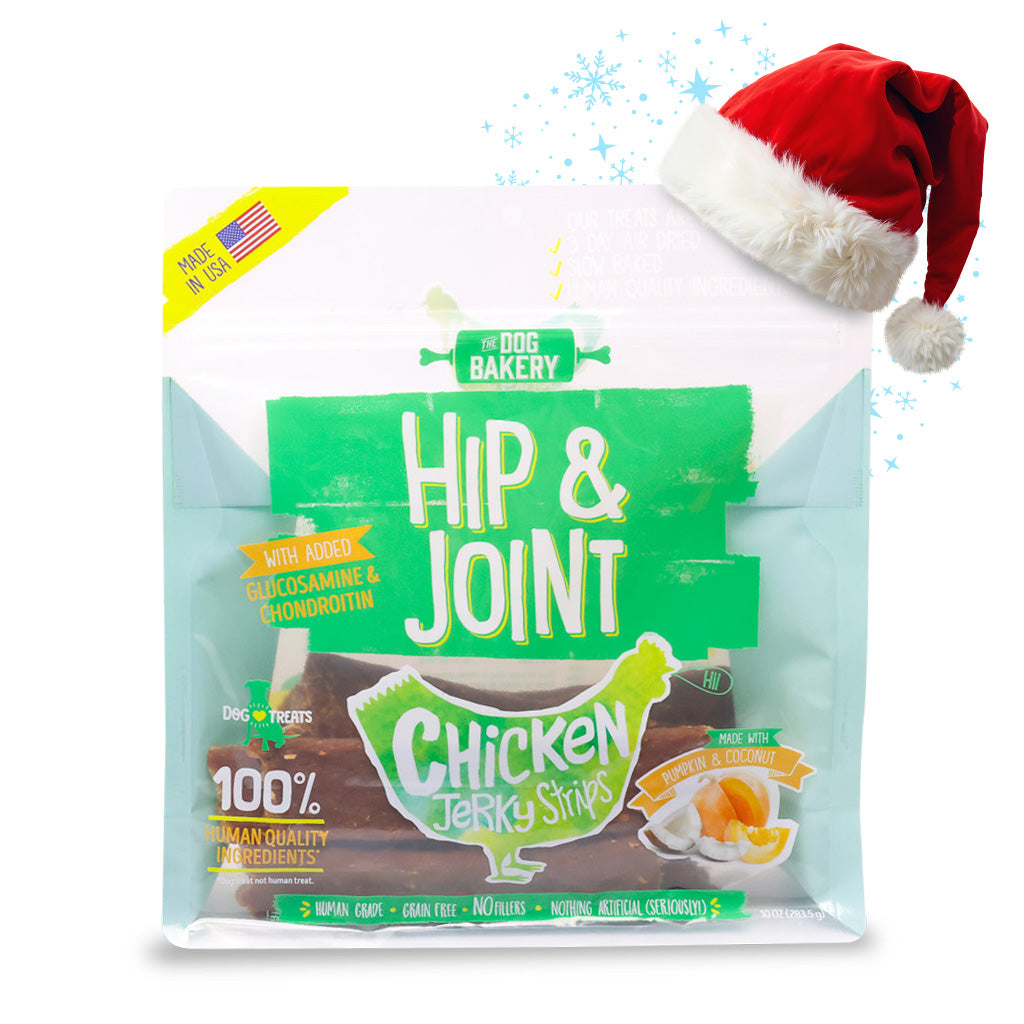 Chicken Hip &amp; Joint Jerky Strips Dog Treats - 10 oz