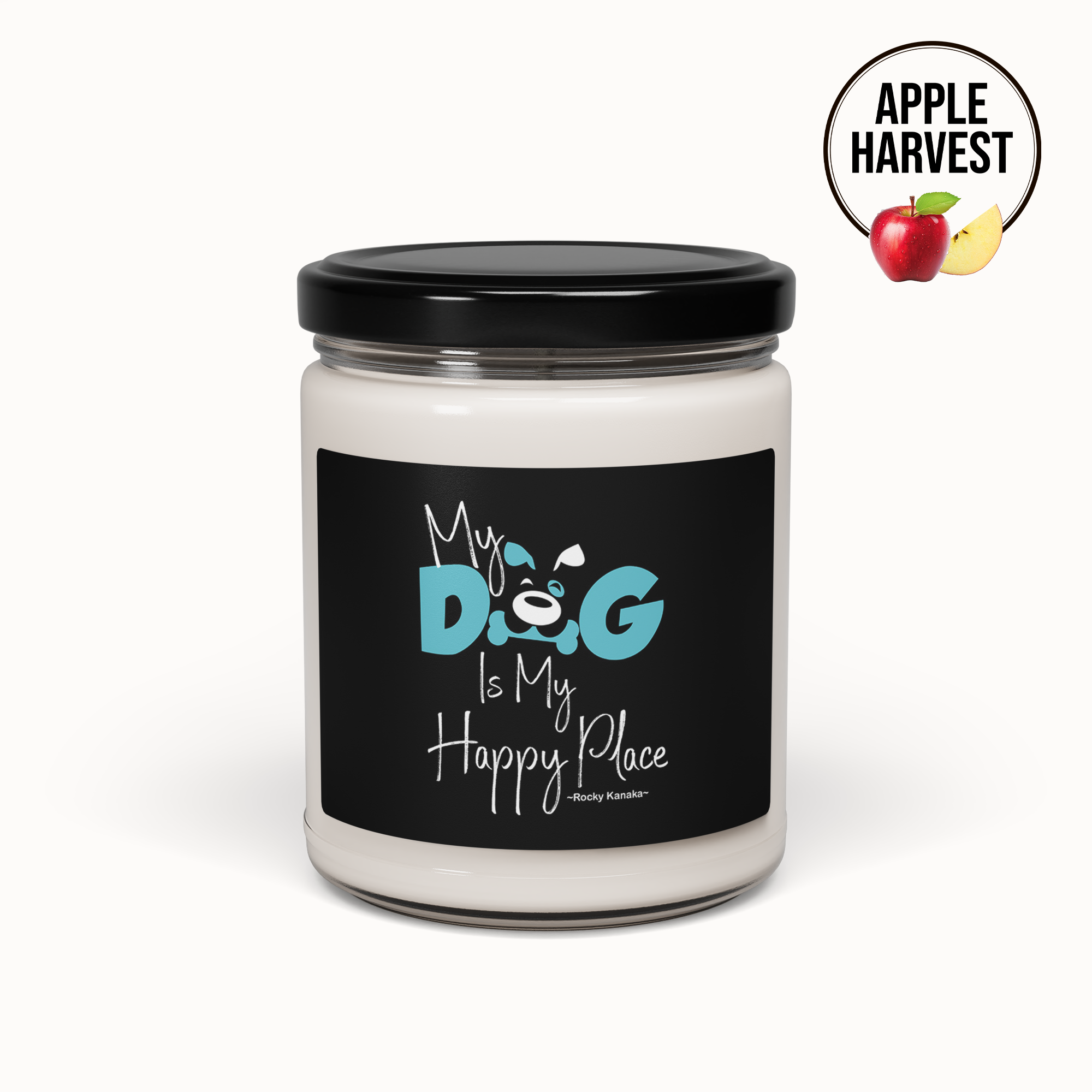 My Dog is My Happy Place Soy Candle