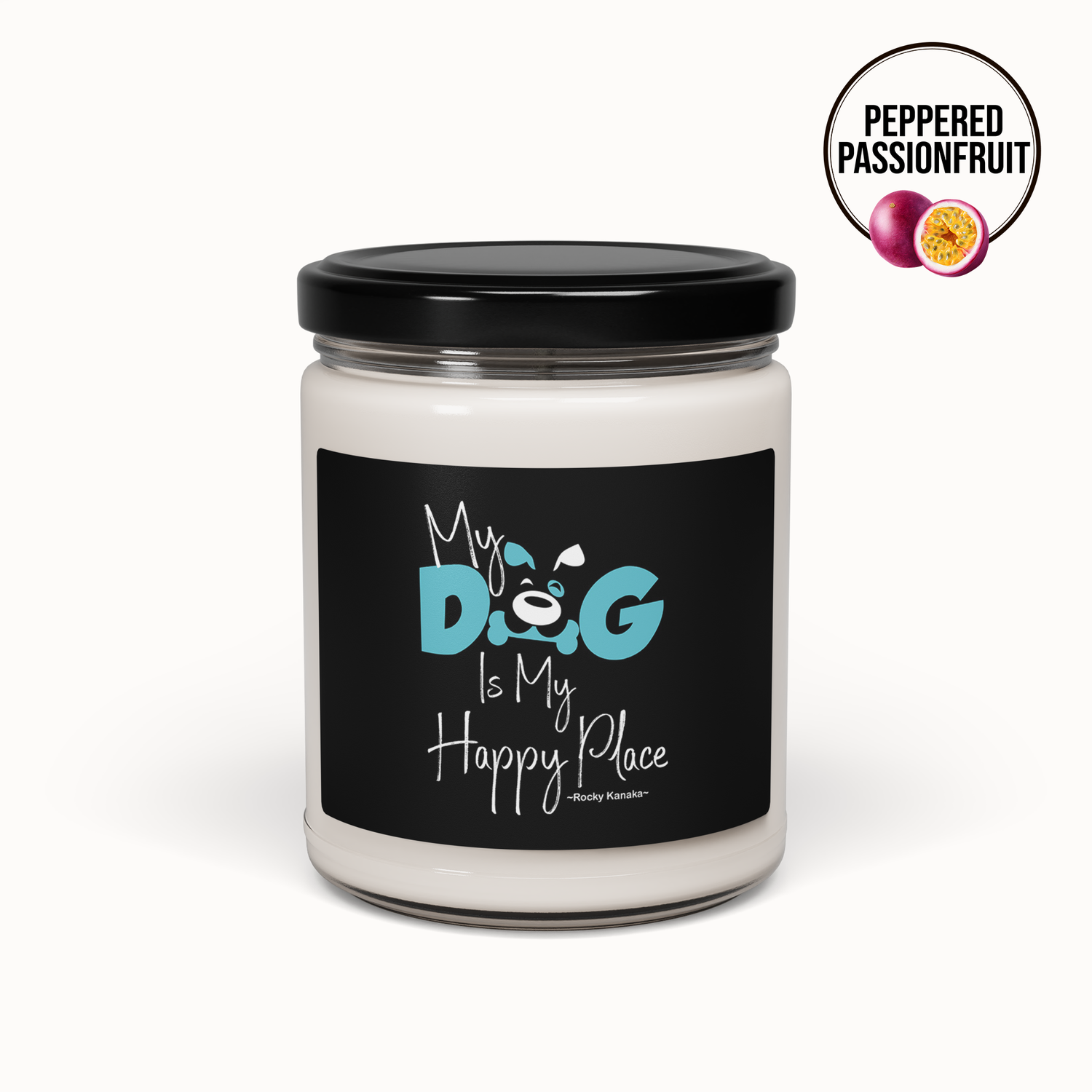 My Dog is My Happy Place Soy Candle