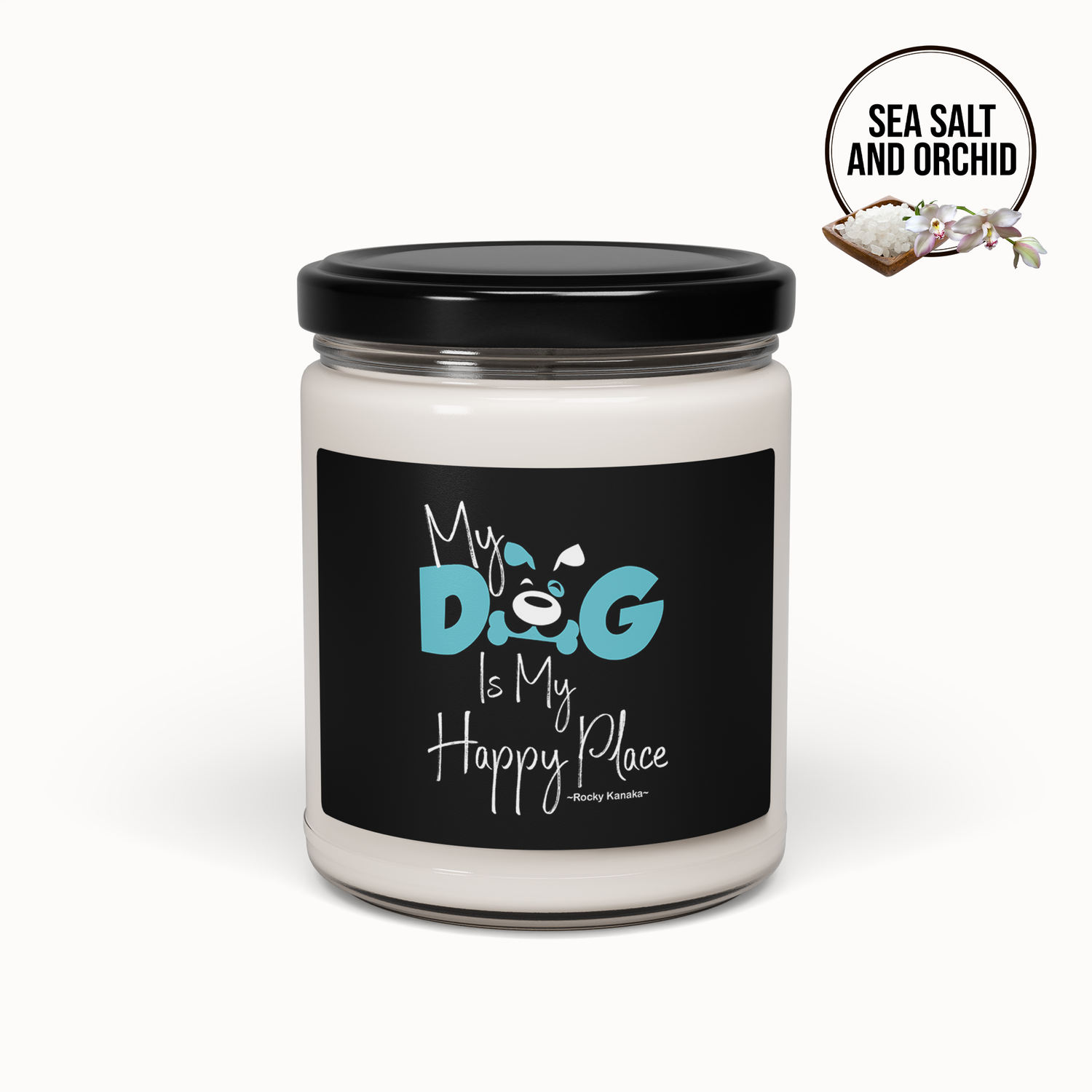 My Dog is My Happy Place Soy Candle