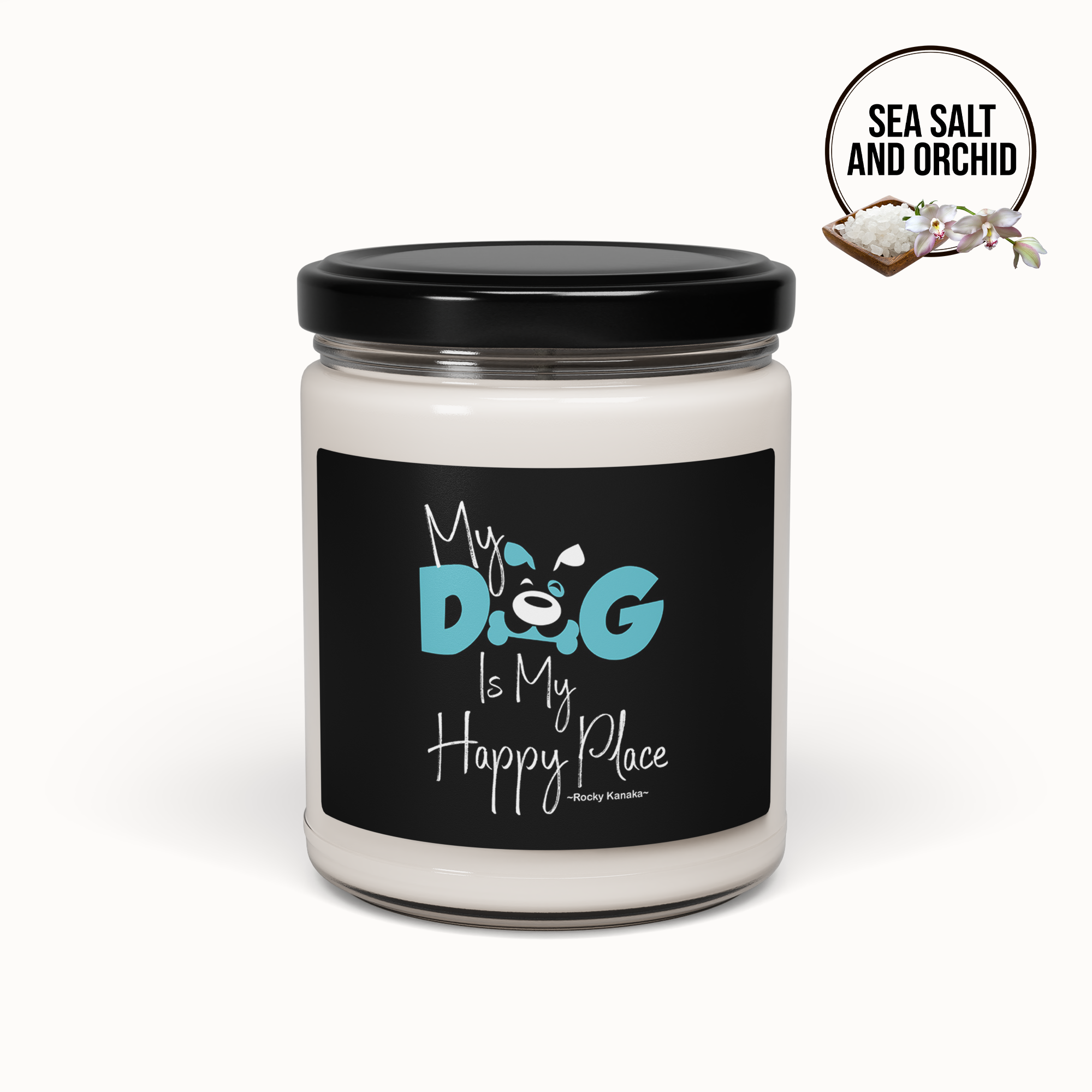 My Dog is My Happy Place Soy Candle