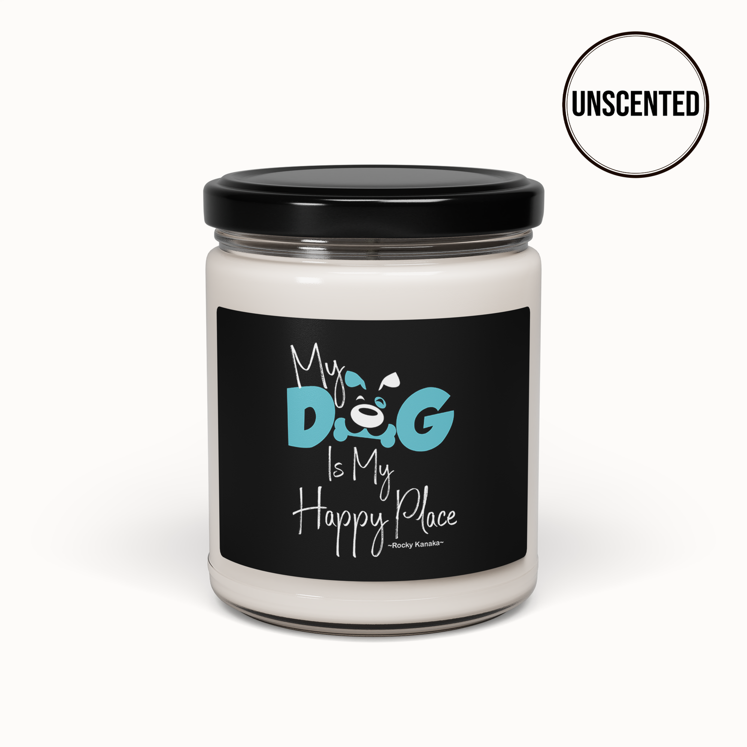 My Dog is My Happy Place Soy Candle