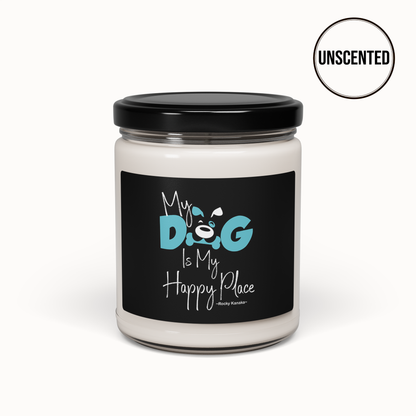 My Dog is My Happy Place Soy Candle