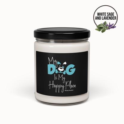 My Dog is My Happy Place Soy Candle