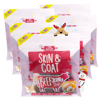 Beef Skin and Coat Jerky Strips Dog Treats - 10 oz