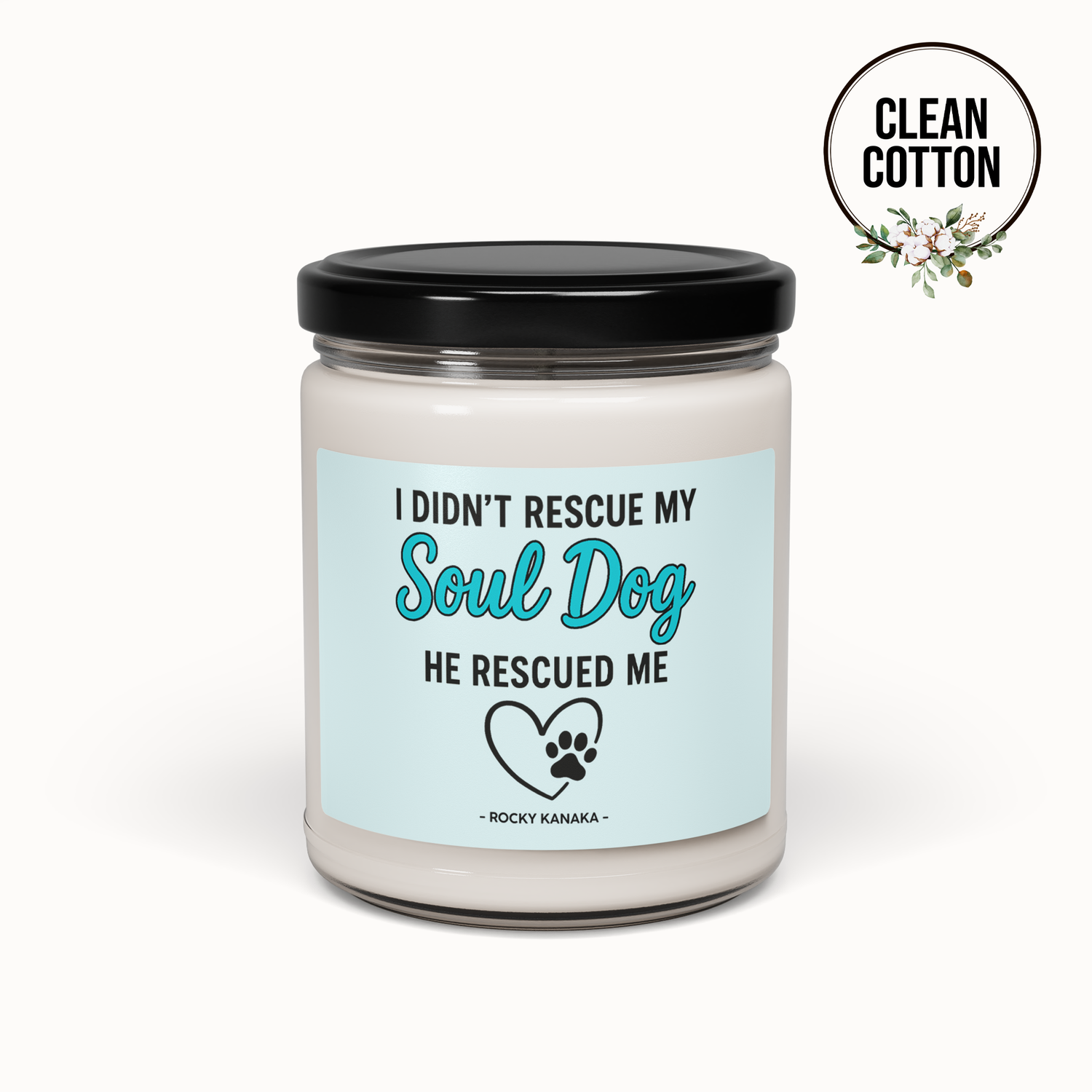 Soul Dog Soy Candle (Male)