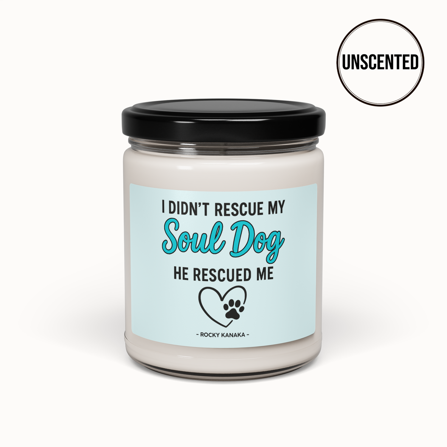 Soul Dog Soy Candle (Male)