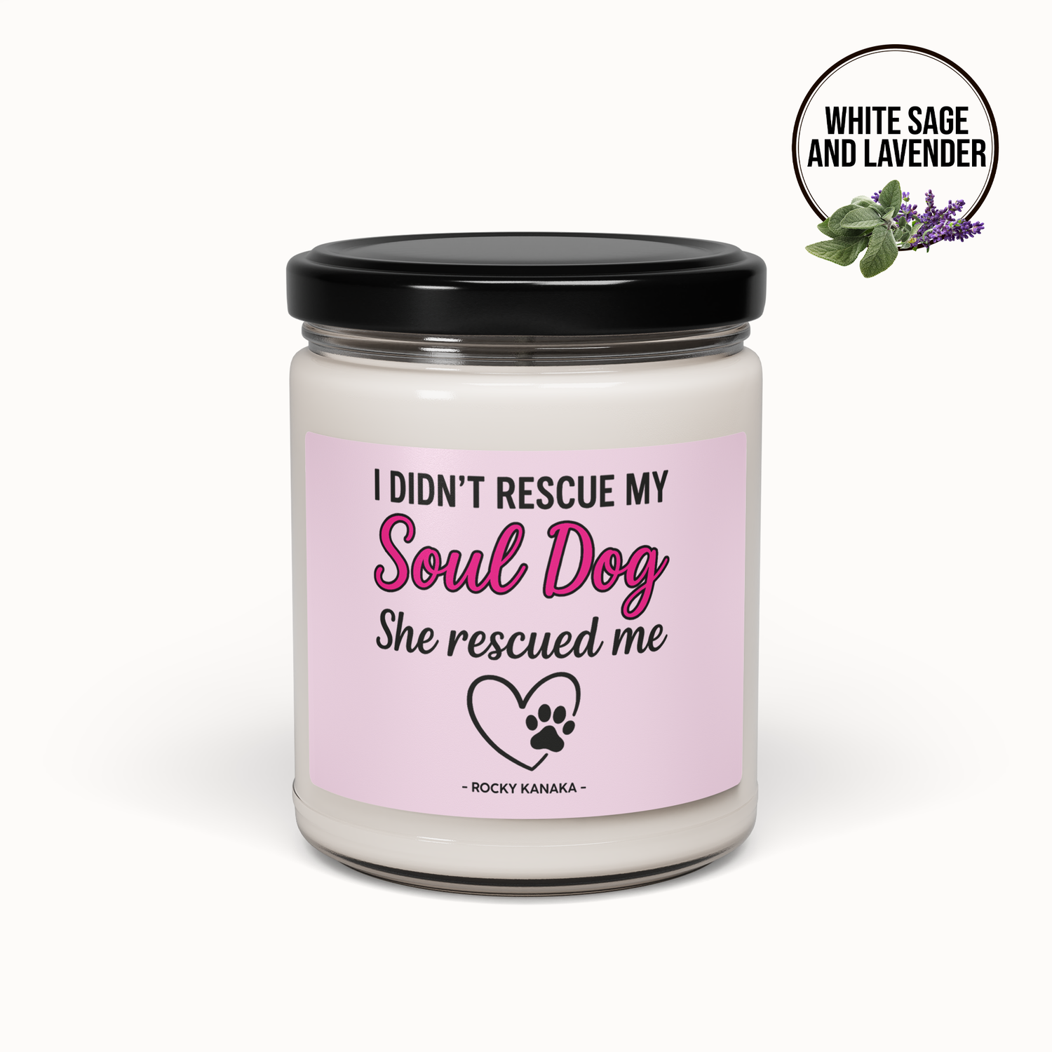 Soul Dog Soy Candle (Female)