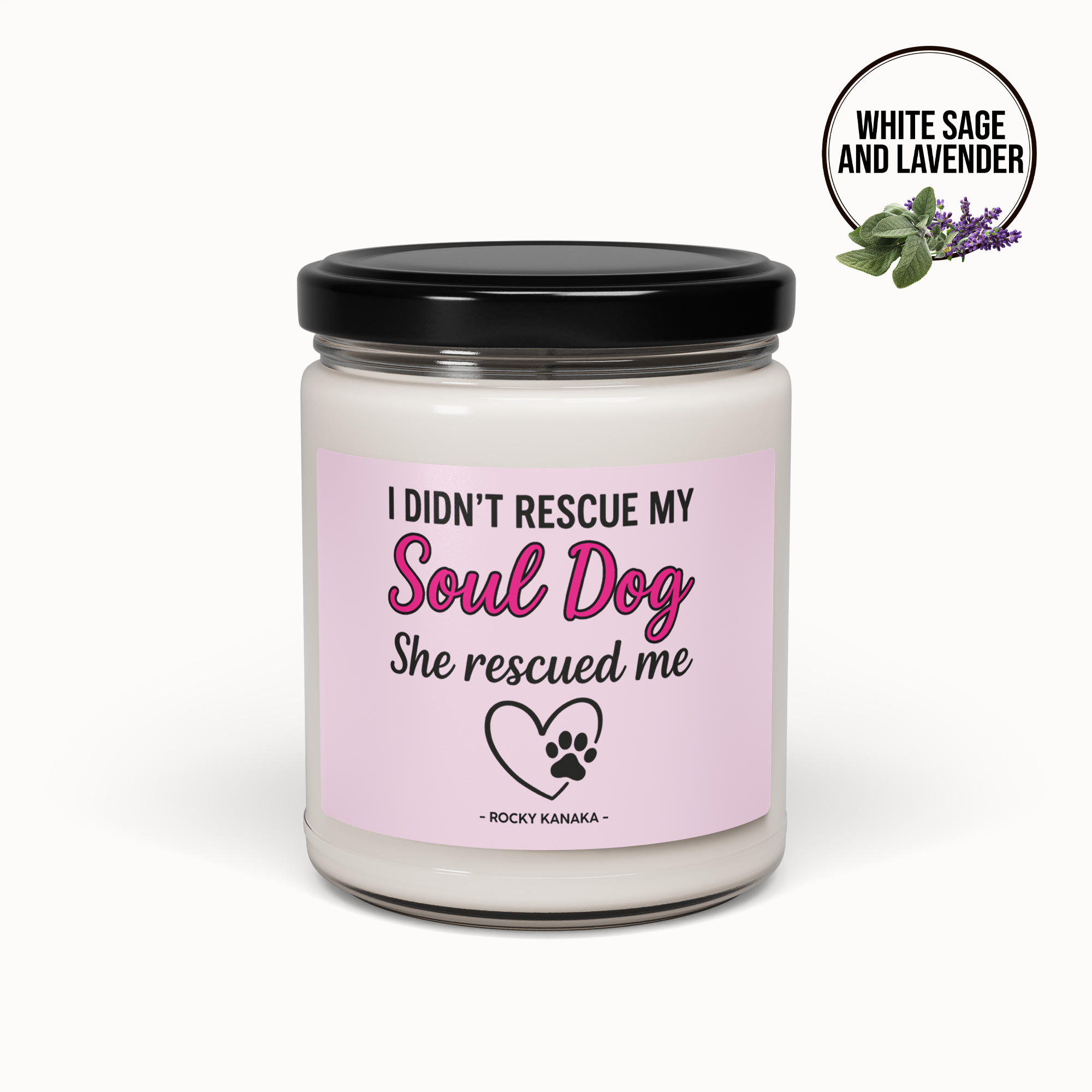 Soul Dog Soy Candle (Female)
