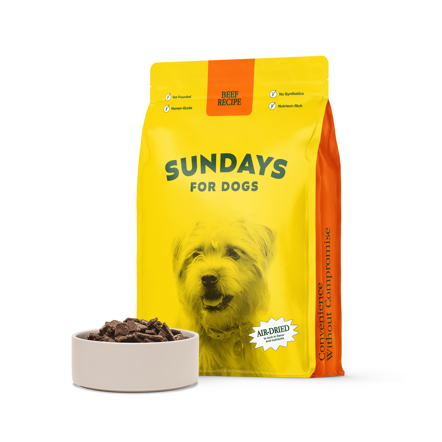 Sundays Air Dried Dog Food - Beef 30