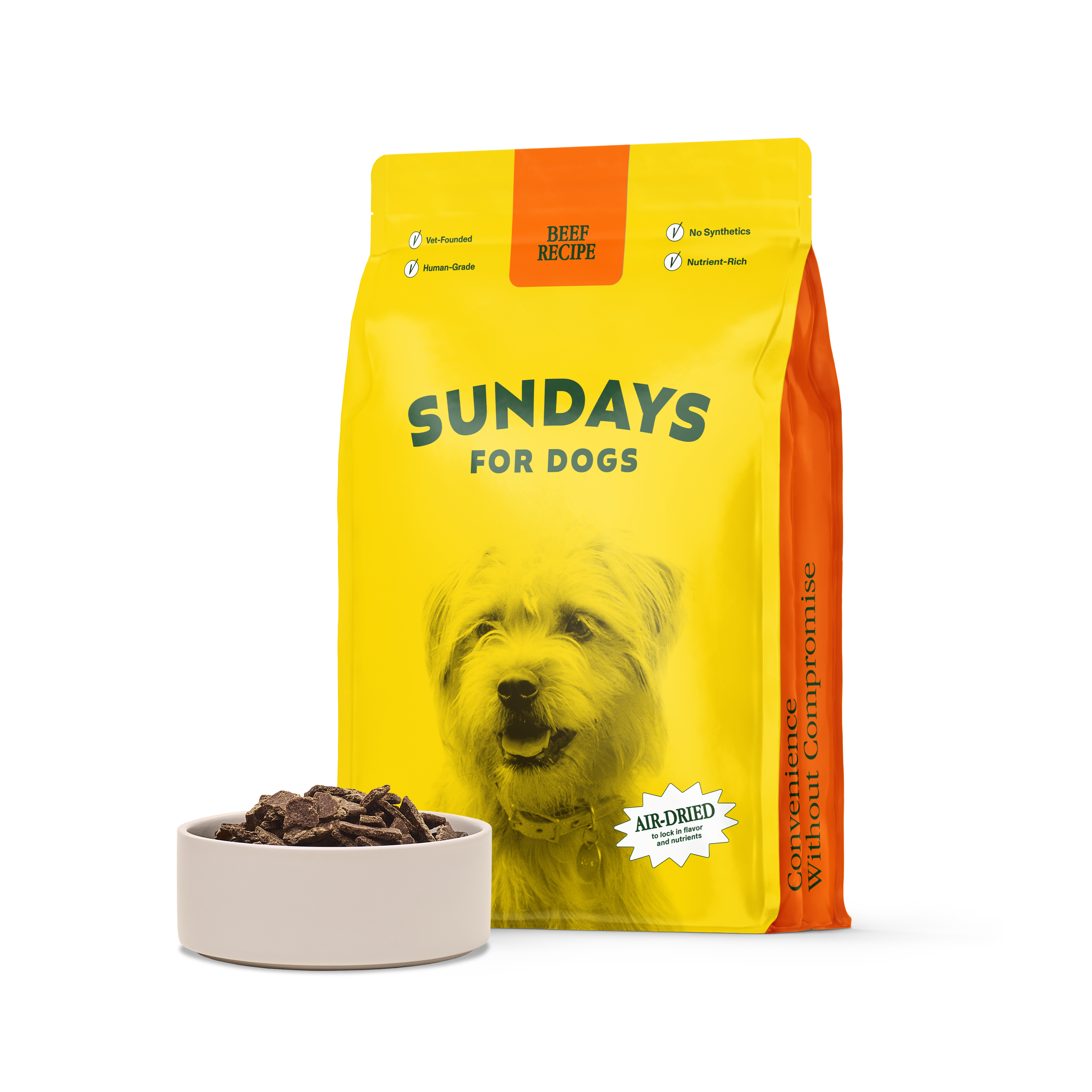 Sundays Air Dried Dog Food - Beef 30