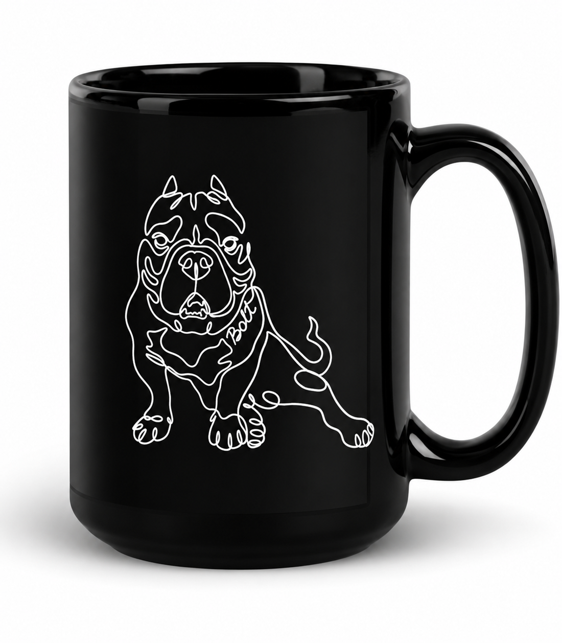 Bolt: Flip Farms Black Glossy Mug