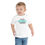 Easily Distracted: Toddler Short Sleeve Tee Turquoise