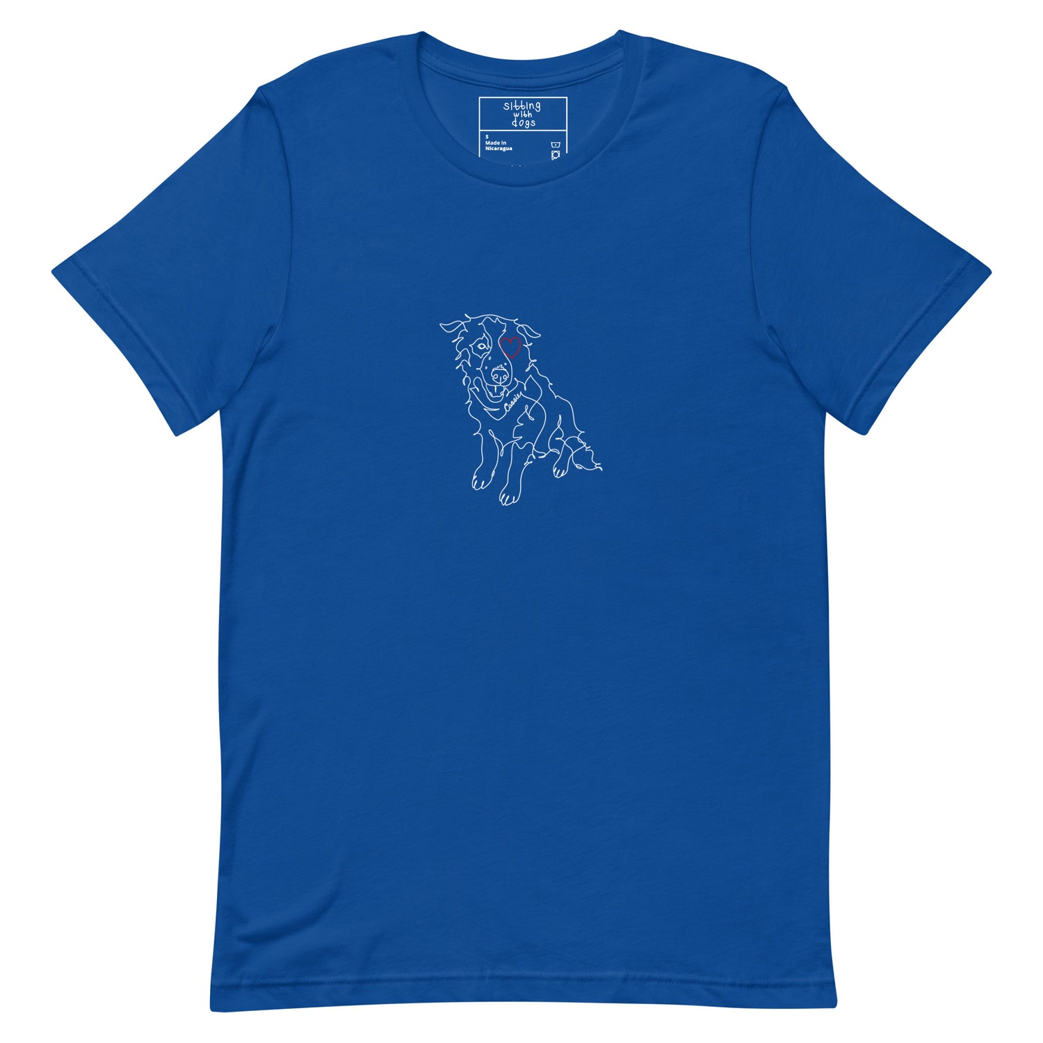 Sitting With Dogs [Cassie] Unisex Tee