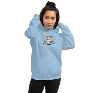 Puppuccino Time Unisex Hoodie by Rocky Kanaka