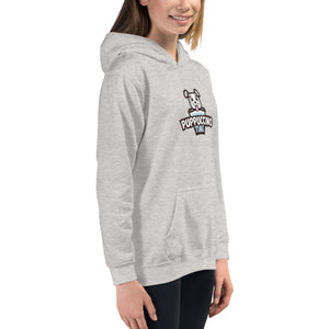 Puppuccino Time Kids Hoodie by Rocky Kanaka