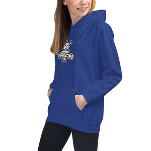 Puppuccino Time Kids Hoodie by Rocky Kanaka