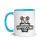 Puppuccino Time Mug by Rocky Kanaka