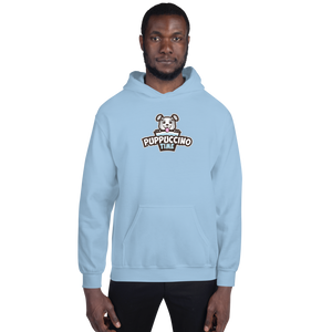Puppuccino Time Unisex Hoodie by Rocky Kanaka